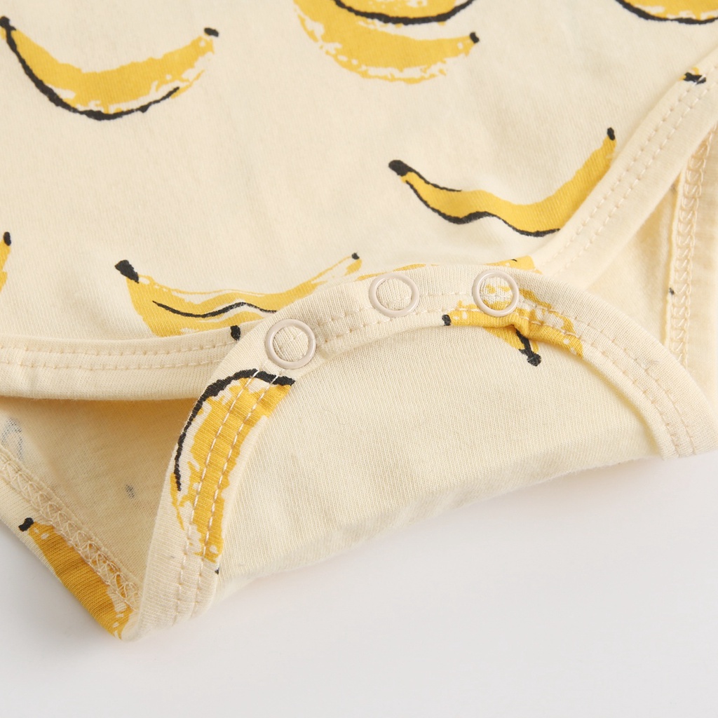 Bộ Áo Liền Quần Sanlutoz Cotton Họa Tiết Xinh Xắn Thời Trang Hè Cho Bé Trai Và Bé Gái