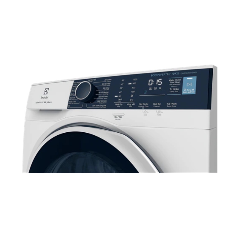 [FREESHIP HCM] Máy Giặt Electrolux Inverter 10 kg EWF1024P5WB - 15 Chương Trình Giặt - Khoá Trẻ Em - Hàng Chính Hãng
