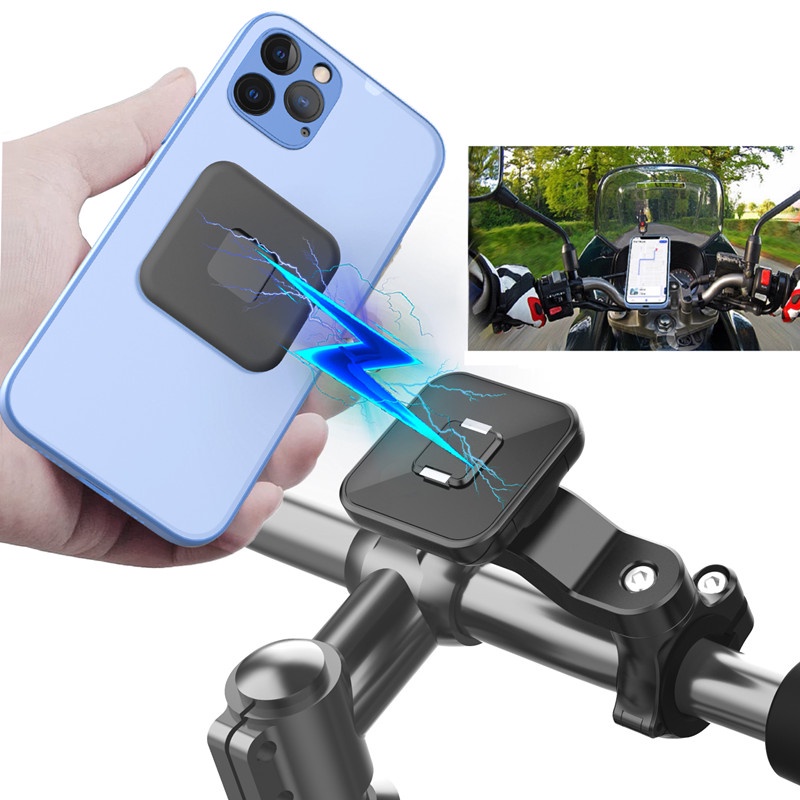 Giá Đỡ Điện Thoại Xoay 360 Độ Cho Xe Máy