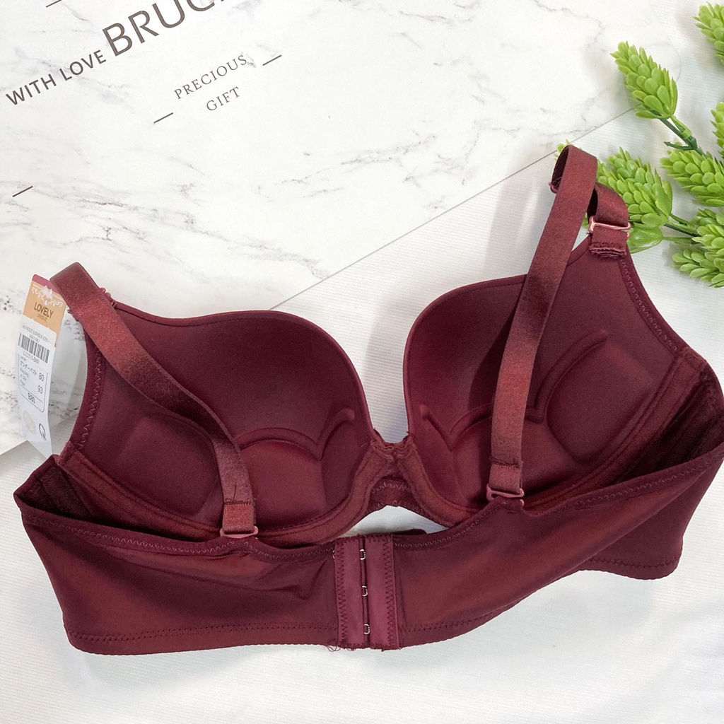 Áo ngực lovely trơn mút ép mỏng có gọng cài 3 - AL1251