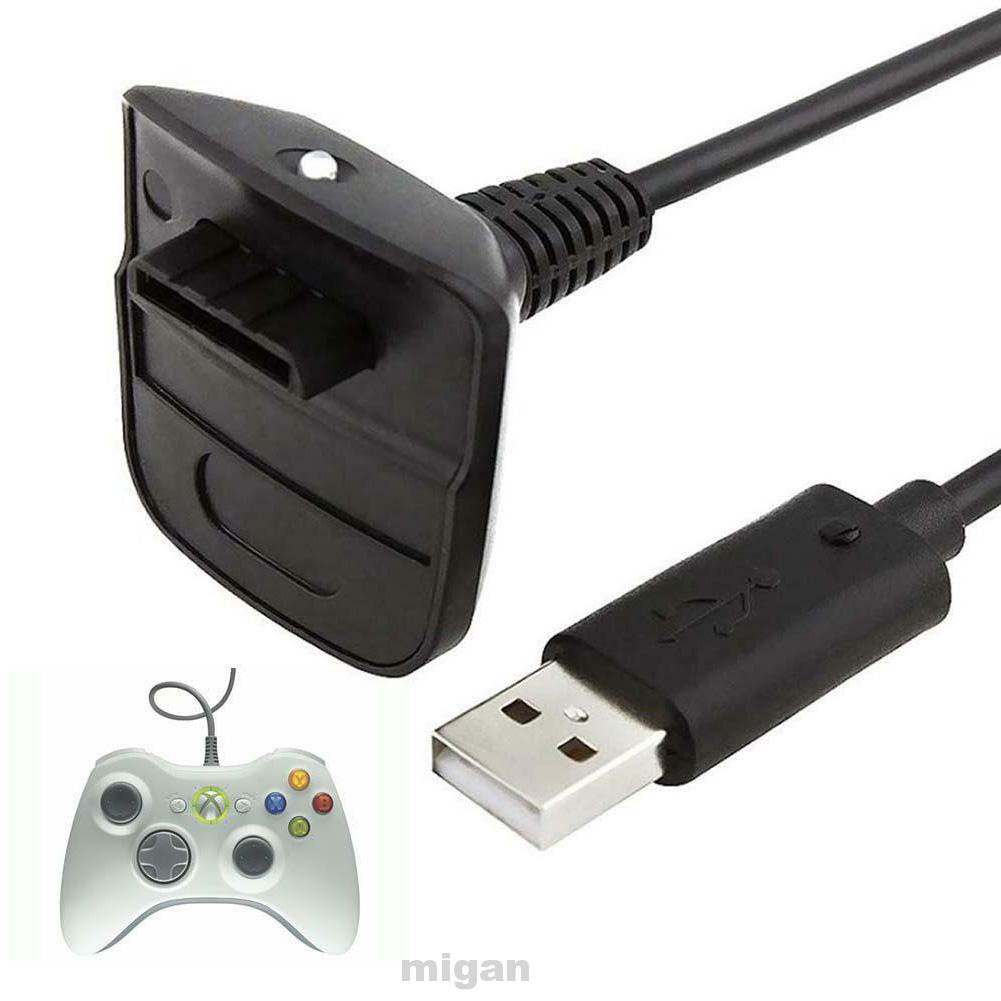 Charging Cable Accessories Durable Gamepad Lead USB Wireless Controller For Xbox 360