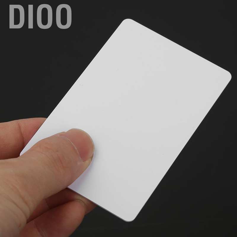 Dioo 10Pc NFC Contactless Card Tag S50 IC 13.56MHz RFID Readable Writable Access