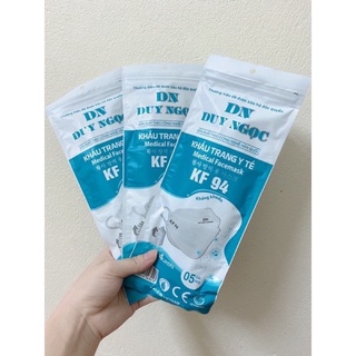Set 5 khẩu trang y tế kf94 duy ngọc