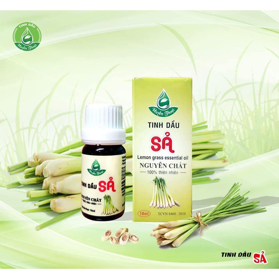 Tinh dầu sả Huyền Thoại (10ml, 30ml, 50ml)