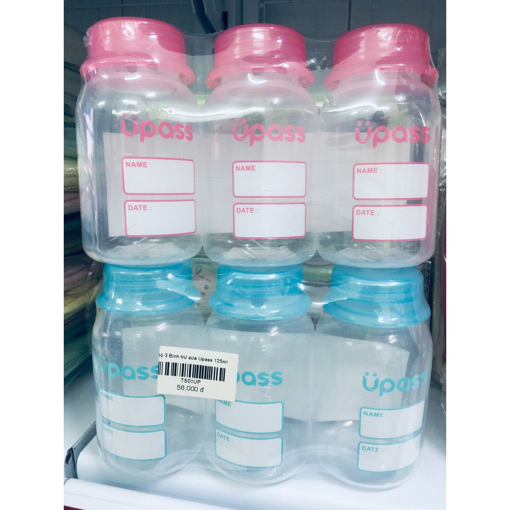 BÌNH TRỮ SỮA UPASS 125ml