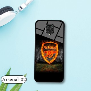 Ốp lưng kính 3D Xiaomi Redmi Note 9S/ Note 9 Pro -hình đội bóng