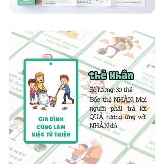 Combo Bộ thẻ nhân quả cấp độ Dễ + Trung bình