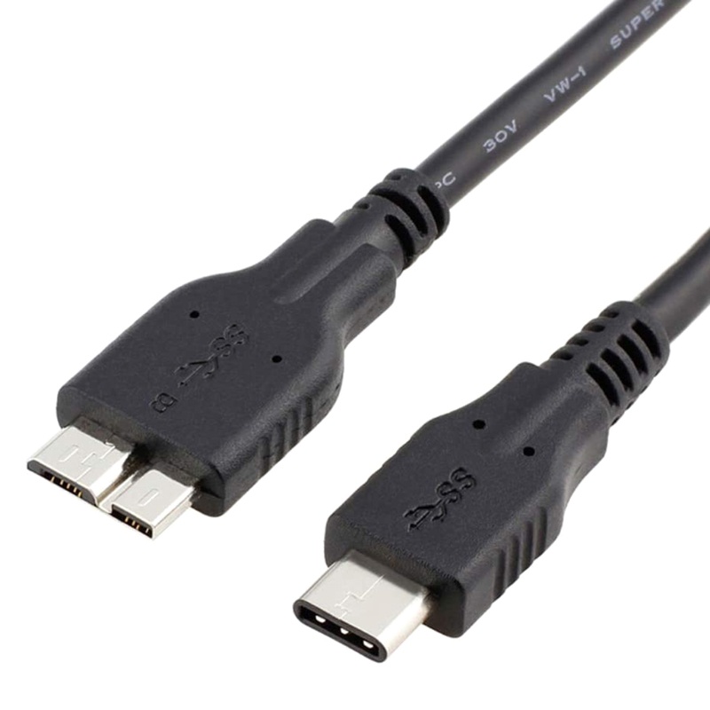 Nama Tốc Độ Cao Tốc Độ Cao​ Dây Cáp Dữ Liệu Usb Loại C 3.1 Sang Micro B 5Gbps 1m Màu Đen