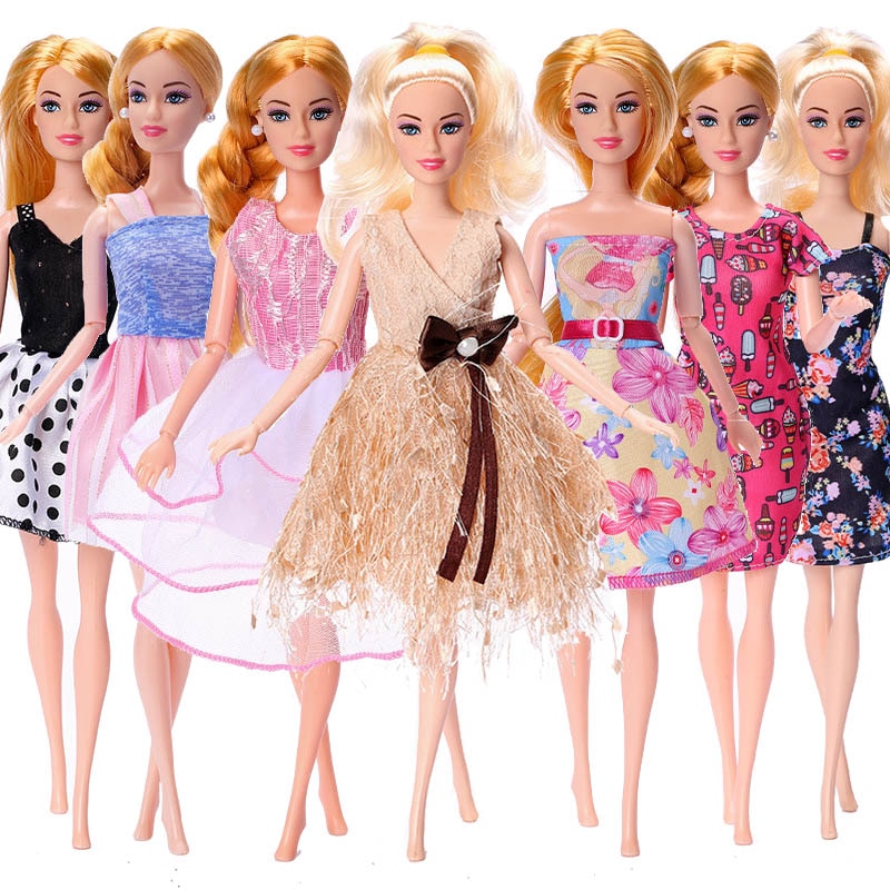 Búp Bê Barbie 30Cm 20 Khớp Nối Thời Trang