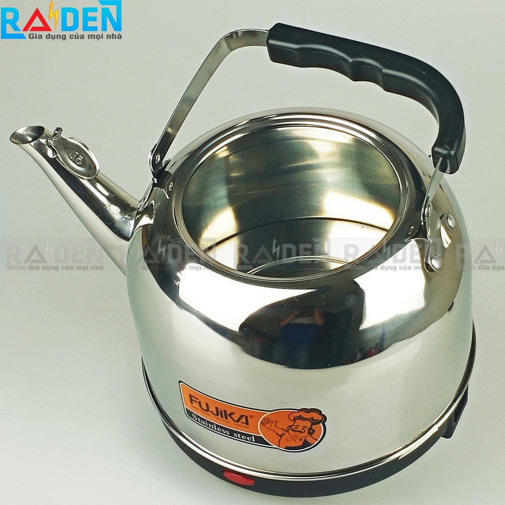 Ấm siêu tốc inox 5L Fujika FJ-SD50 không rỉ, tự đun lại khi nước nguội