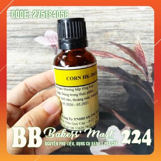 Hương/tinh dầu mùi bắp tổng hợp corn hk30418 - chai 30gr