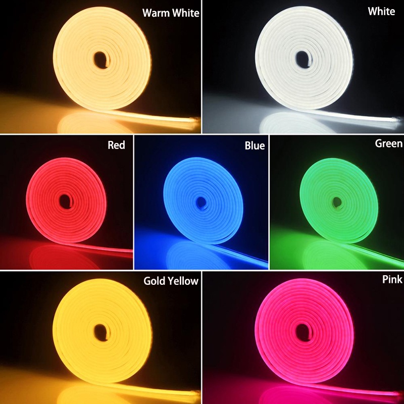 Dây Đèn Led 5M 600 Bóng Bằng Silicon Chống Nước IP67 DC12V Trang Trí Tiệc Ngoài Trời
