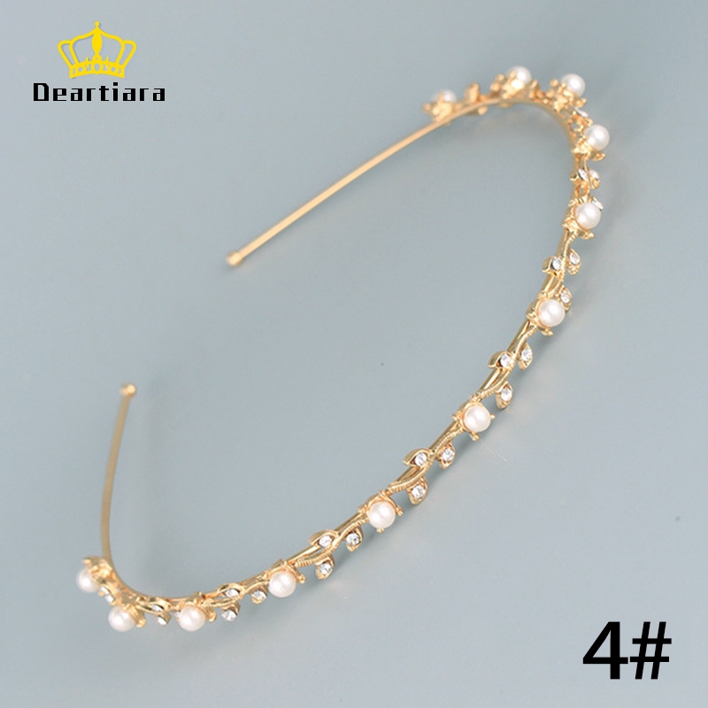 Cài Tóc Đính Ngọc Trai Phong Cách Hàn Quốc Cho Nữ