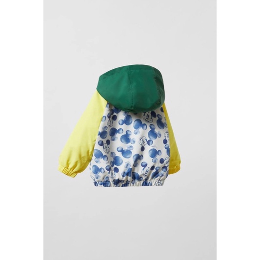 Áo khoác gió Mickey Zara sz 9/12M