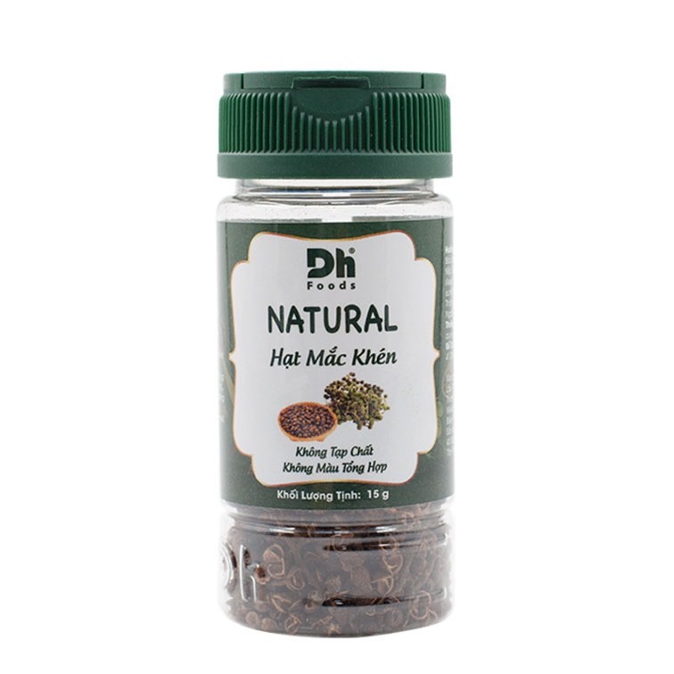 NATURAL HẠT MẮC KHÉN DH FOODS - 15GR