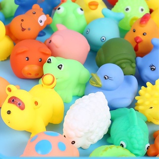 Đồ chơi chút chít, thú kêu chip chip các con vật thả nhà tắm cho bé