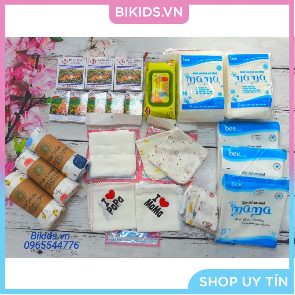 Set đồ vệ sinh cho bé cao cấp SET01A