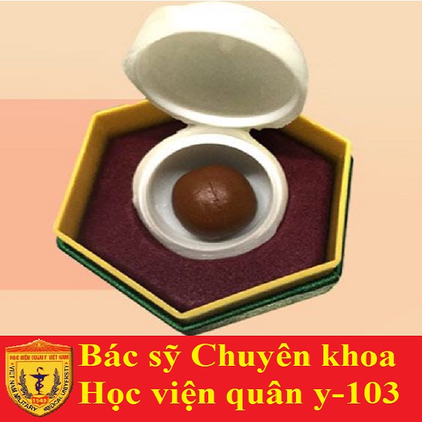 an cung ngưu hoàng hoàn nhung xanh