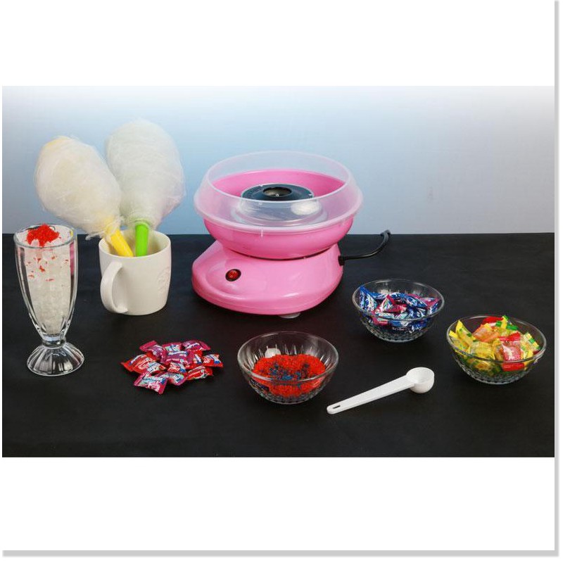 Máy làm kẹo  BH 1 THÁNG   Máy làm kẹo bông Candy Floss Maker CL-1288 tại nhà an toàn, tiện lợi, tiết kiệm thời gian