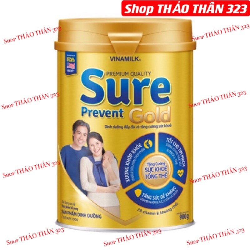 Date T06/2023- Sữa Dinh Duỡng Vinamilk SURE Prevent 900gram-HÀNG CHÍNH HÃNG CÔNG TY