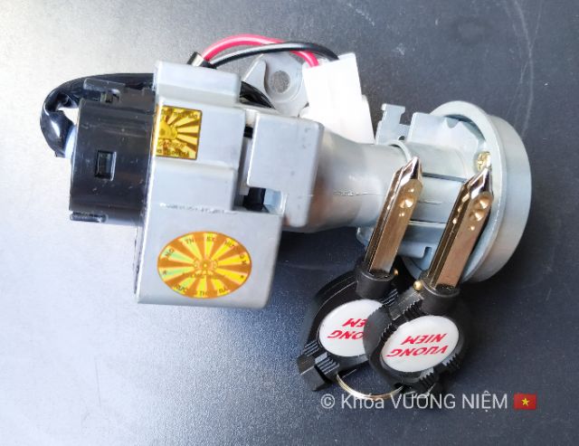 Khóa máy xe Nouvo 6 chìa 6 cạnh chống trộm cao cấp chính hãng VƯƠNG NIỆM 🇻🇳