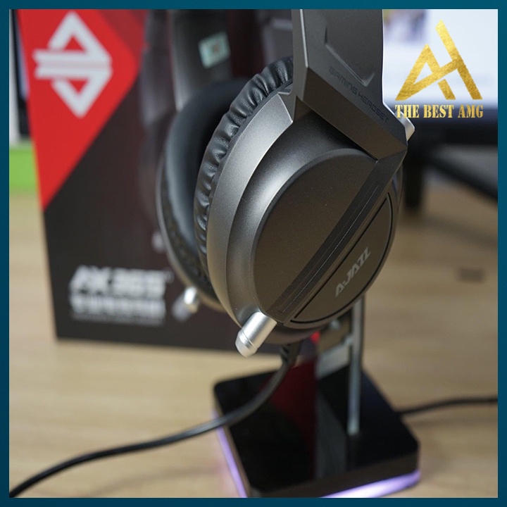 Tai Nghe Headphone Gaming Đèn LED RGB Có Mic AJAZZ AX365 Tai Nghe Nhạc Máy Vi Tính PC Laptop Chuyên Game Có Dây