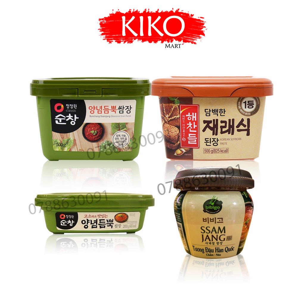 Tương Đậu Cao Cấp Hàn Quốc (hộp 200g/500g) nhiều loại