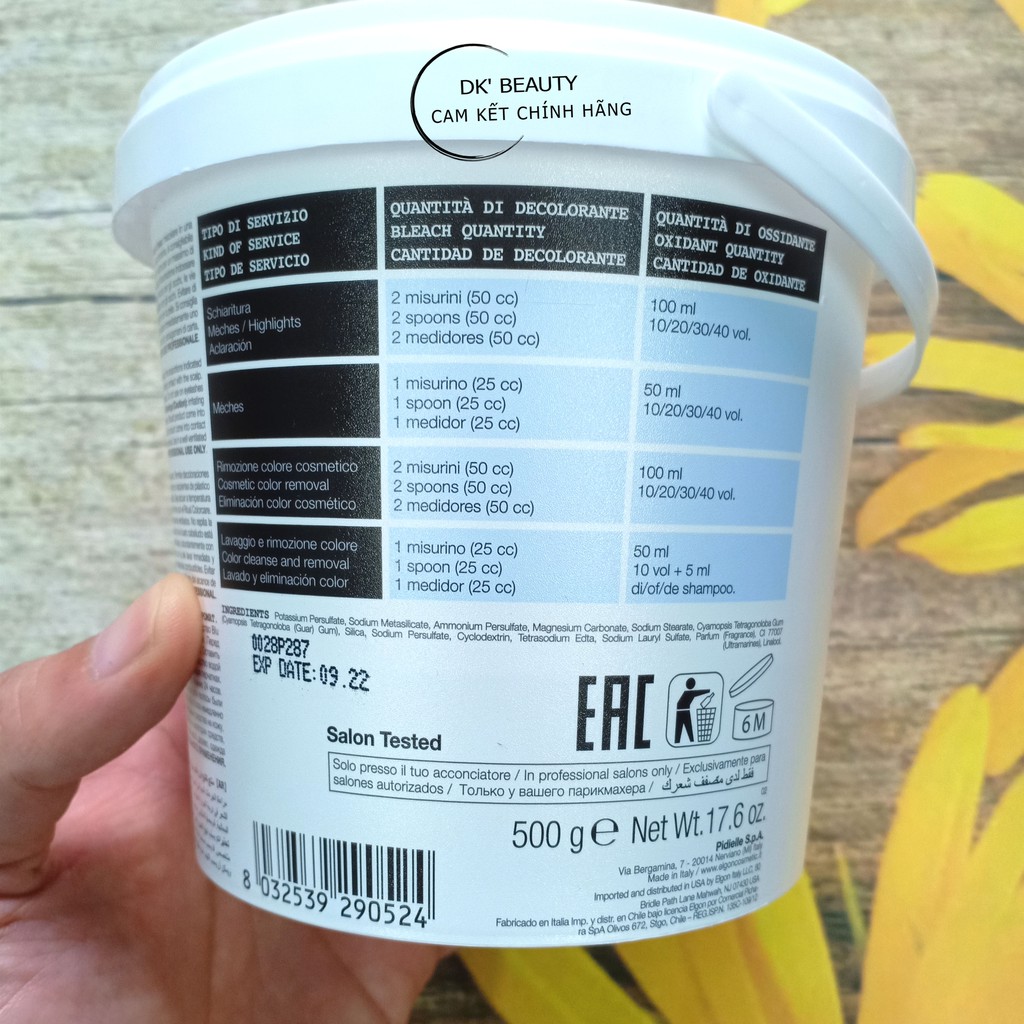 💞Tẩy Xanh Elgon Khử Ánh Sắc Cam, Nâng Sáng Màu Tóc | BigBuy360 - bigbuy360.vn