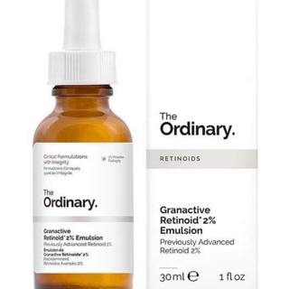 Serum chống lão hóa The Ordinary Granactive Retinoid 2% Emulsion 30m