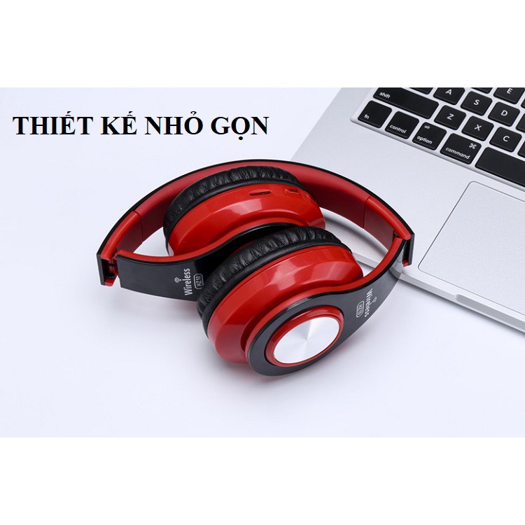 Tai Nghe Chụp Tai ❤️FREESHIP❤️ Tai Nghe Bluetooth Âm Thanh Sống Động - Tai nghe Không Dây HZ-10 Dung Lượng Pin Lớn