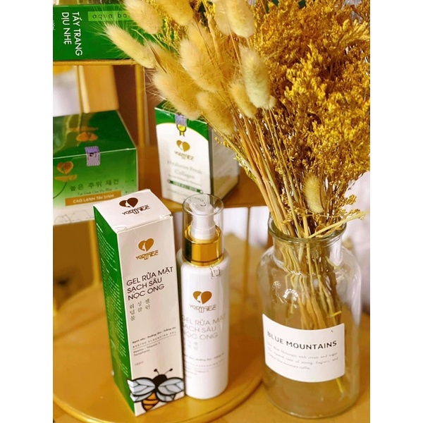 Sữa rửa mặt, gel rửa mặt nọc ong Yody White Phương Anh  150ml