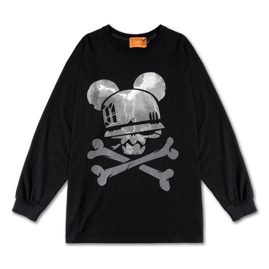 Áo Thun Bad Habits REBEL LONG SLEEVES Dài Tay