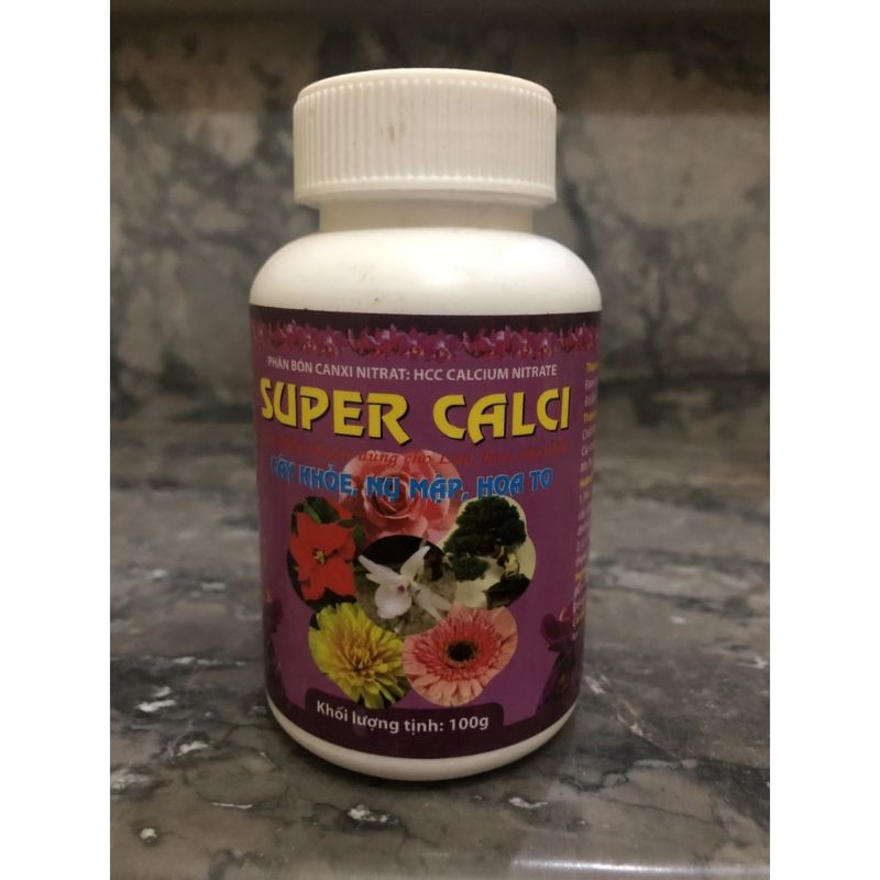 BỘ 3 LỌ SUPER KALI, SUPER CAXI, SUPER MAGIE 100GR CHO HOA LAN