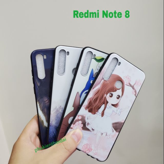 Ốp lưng Redmi Note 8 dẻo TPU in 3D cao cấp chất đẹp thời trang