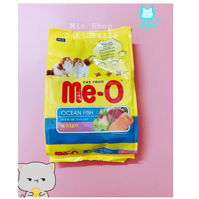 Thức ăn khô Me-o 1,1kg -1,2kg