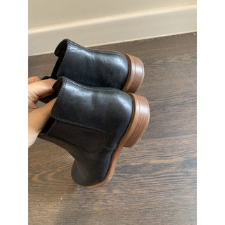 Thanh lý pass used 1 lần chealsea boot giày boot đen bệt size 38 (ảnh thật)