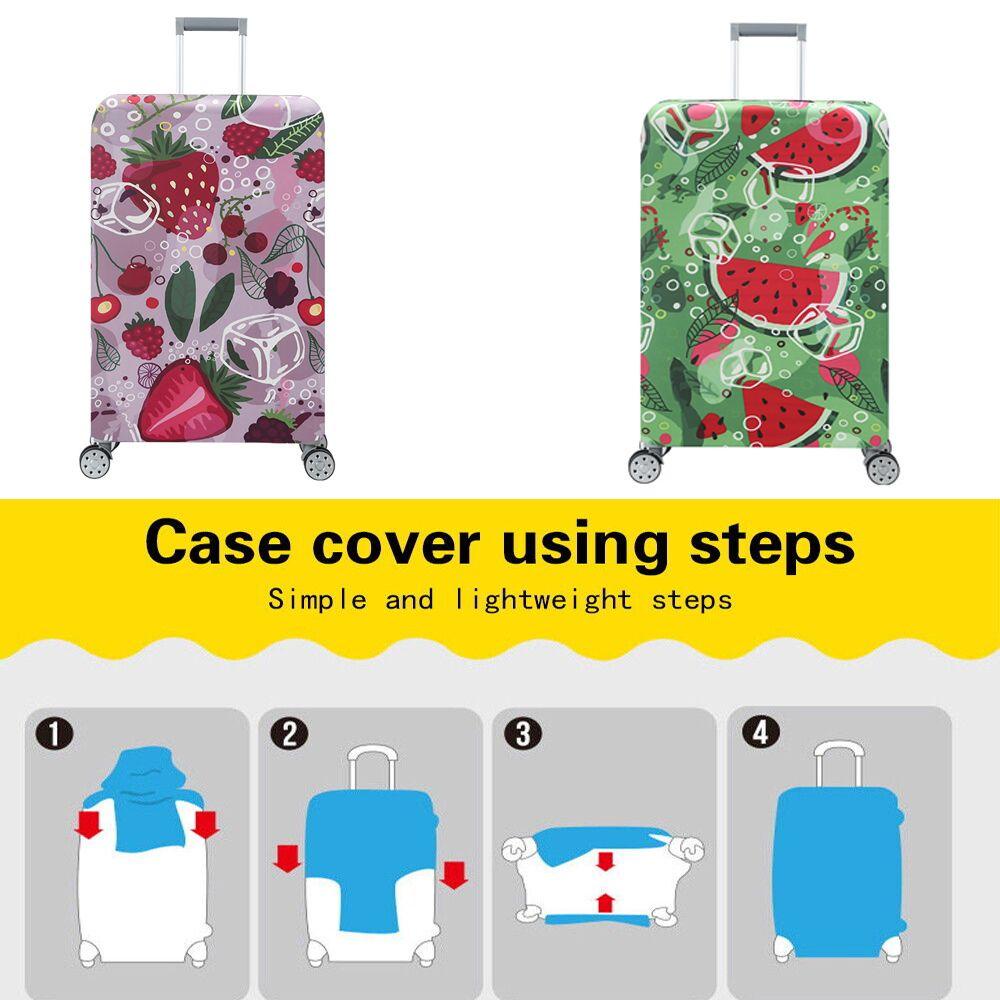 Vỏ Bọc Vali Du Lịch Chất Liệu Dày Dặn Siêu Bền Tiện Dụng