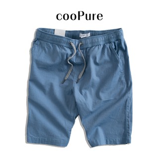 Quần sooc đũi cooPure màu xanh đậm chất liệu linen extra spandex, thiết kế sporty êm form thoải mái NO.603 (9 màu)
