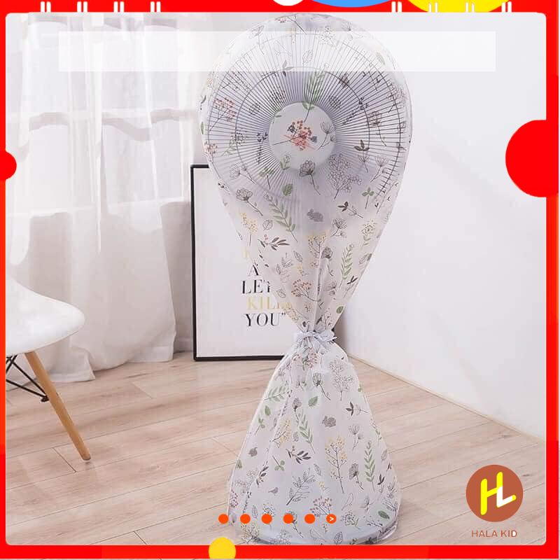 BỌC QUẠT chống bụi bảo quản quạt khi không sử dụng(kích thước 90x60cm )