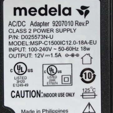 Adapter-nguồn máy vắt sữa medela Sonata