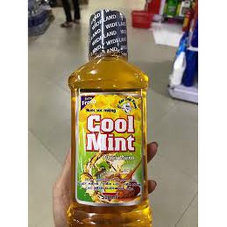 NƯỚC SÚC MIỆNG COOL MINT KEO ONG 500ML