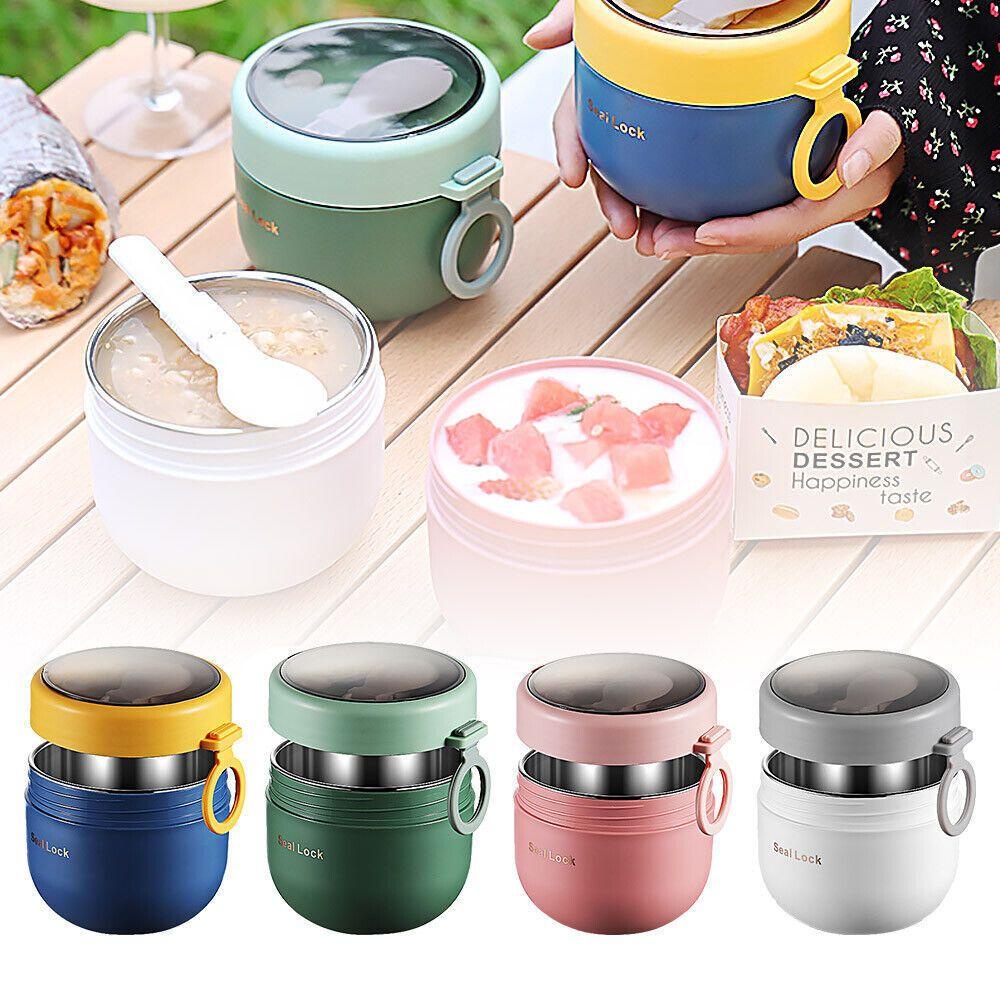 Hộp Đựng Cơm Trưa Giữ Nhiệt Dung Tích 1 600ML Tiện Dụng