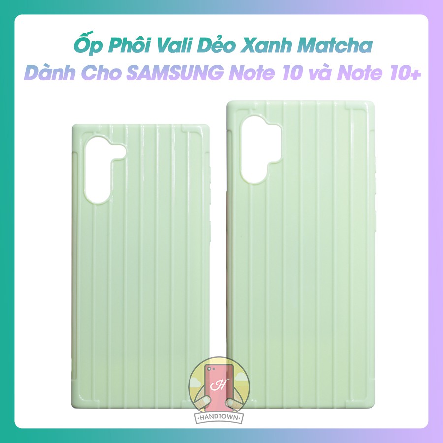 Ốp Lưng TPU Dẻo Vali Chất Sọc Dành Cho Samsung Galaxy Note 10 / Note 10 Plus Pro