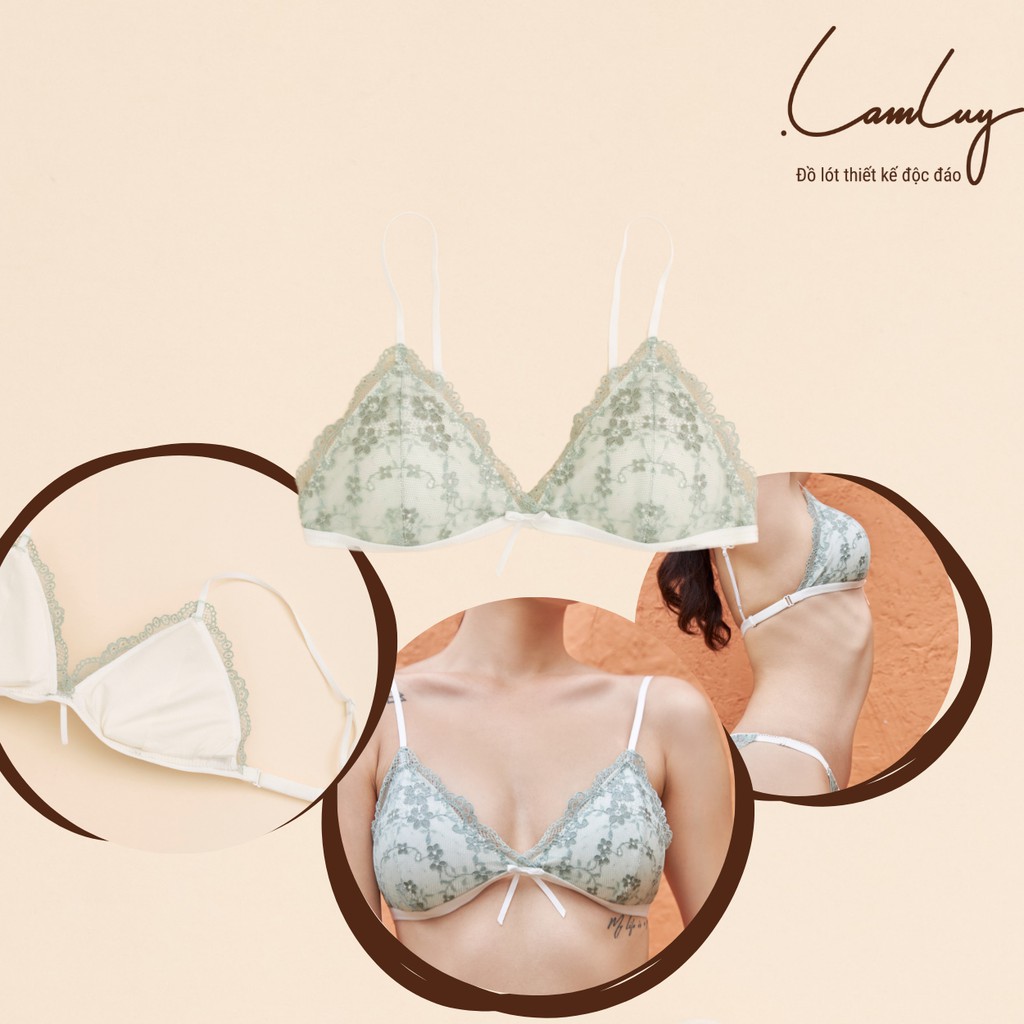 Áo ngực bralette ren không gọng Lamluy | BigBuy360 - bigbuy360.vn
