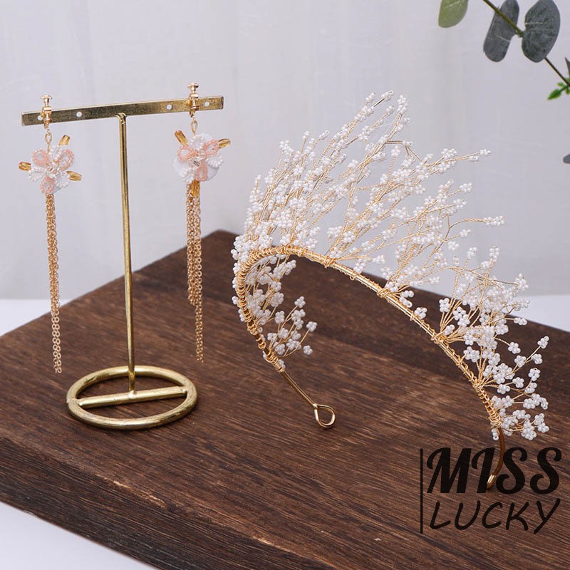 ❤Khuyên Tai Nữ Kiểu Dáng Vương Miện Thời Trang Độc Đáo