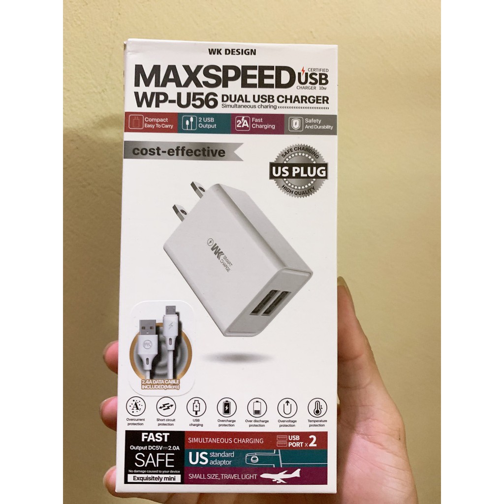 Bộ sạc nhanh WP U56