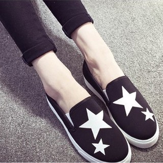 Giày slip on ngôi sao đen VV33