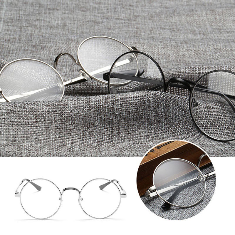 Kính Tròn Gọng Kim Loại