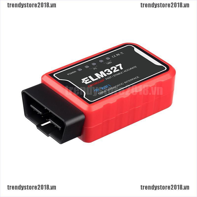 Máy Scan Mã Vạch Elm327 V1.5 Bluetooth & Wifi Obd2 / Obdii Cho Xe Hơi