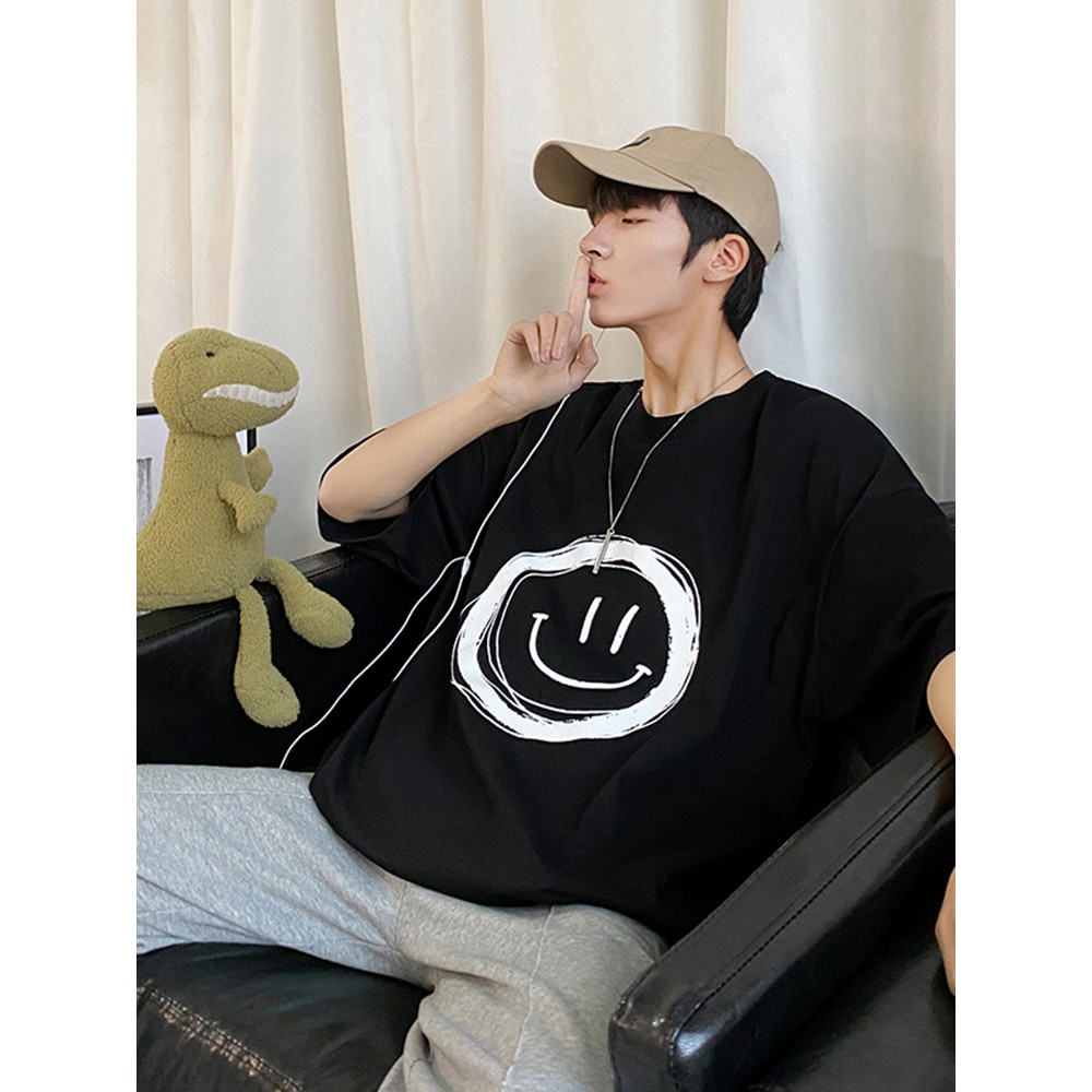 Áo nỉ nam nữ form rộng hình in  mặt cười to độc đáo  unisex form rộng oversize streetwear AMZ2 | BigBuy360 - bigbuy360.vn